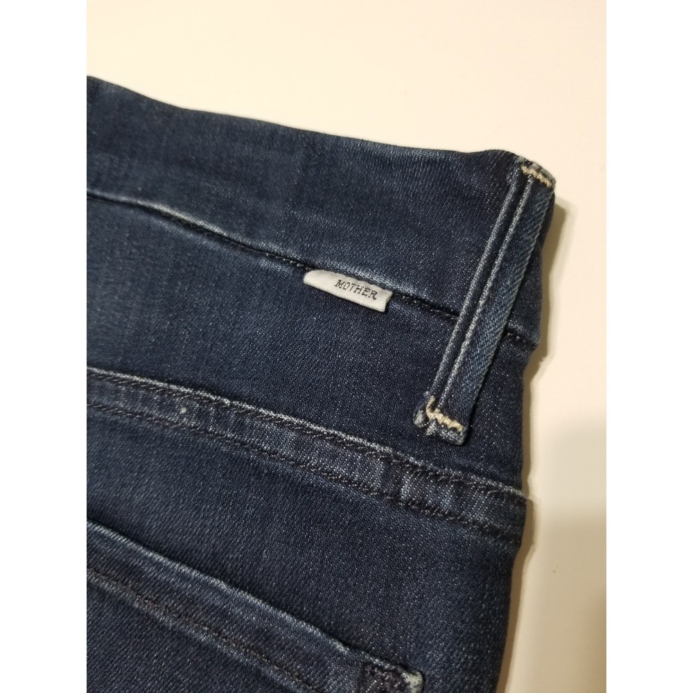 Mother Denim High Waist Looker Ankle Fray Skinny Tongue In Chic NWT 24, 26 $228 - Picture 13 of 16